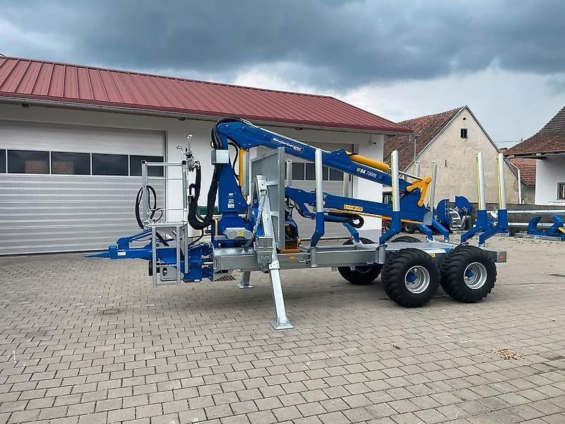 Binderberger RW 8 alpin BK 7000L Rückewagen Rücke Kran