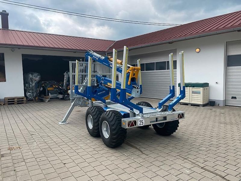 Binderberger RW 8 alpin BK 7000L Rückewagen Rücke Kran