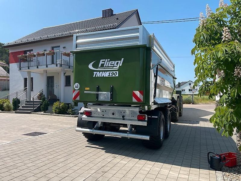Fliegl TMK 190 FOX Muldenkipper, Kipper Anhänger Traktor