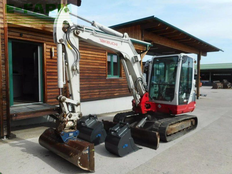 Takeuchi tb 250 ( 4.965kg ) powertilt hydr. sw 3 löffel