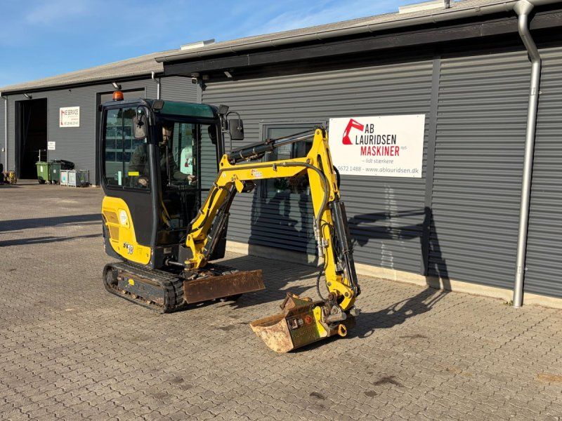 Yanmar SV18 Tiltman og 2 skovle