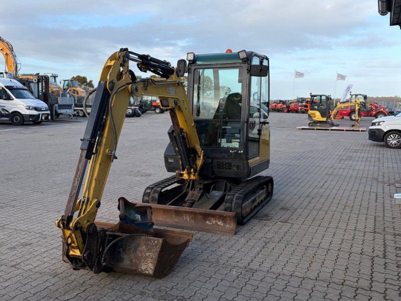 Yanmar SV26 Velholdt 2,8 tons minigraver med 2 skovle