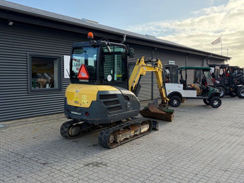 Yanmar SV26 Velholdt 2,8 tons minigraver med 2 skovle