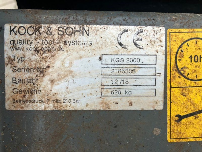 Kock & Sohn Silagegreifschaufel