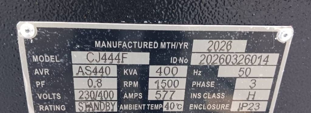 DPX CJ444F - 400 kVA Alternator - DPX-33911