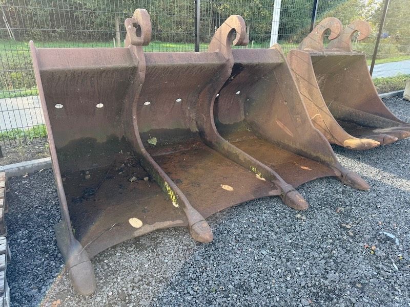 Verachtert Slotenbak 2500mm met tanden CW55