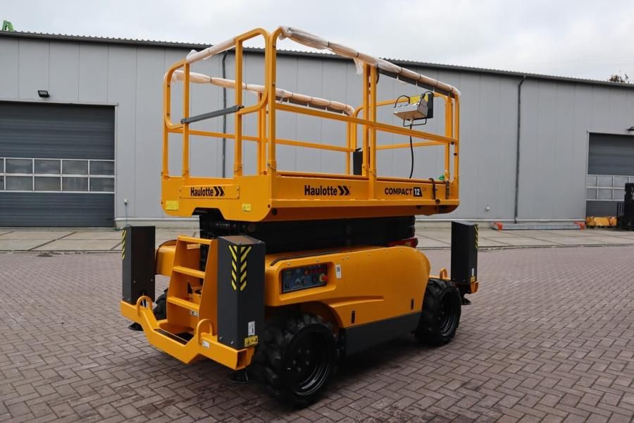 Haulotte Compact 12DX Valid Inspection, Diesel, 4x4 Drive,