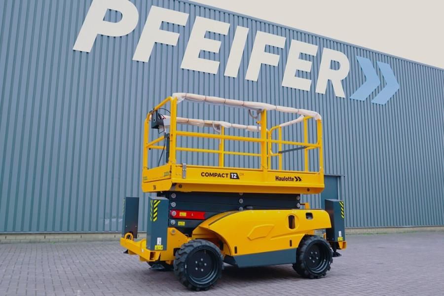 Haulotte Compact 12DX Valid Inspection, Diesel, 4x4 Drive,