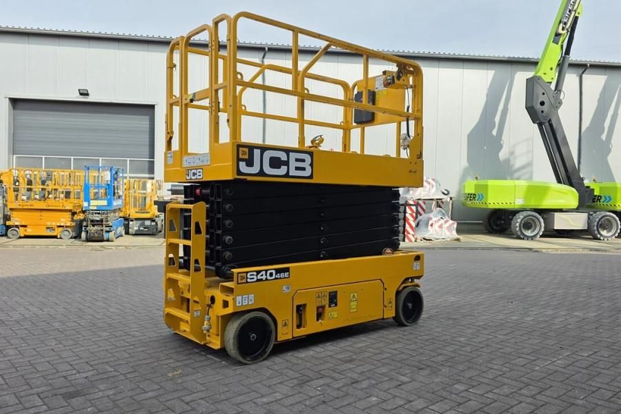JCB S4046E Valid inspection, 14m Working Height, 320kg