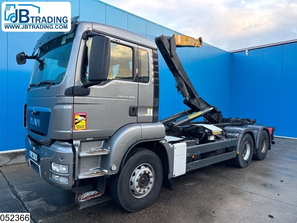 MAN TGS 33 480 6x4, EURO 5, Palfinger, Retarder