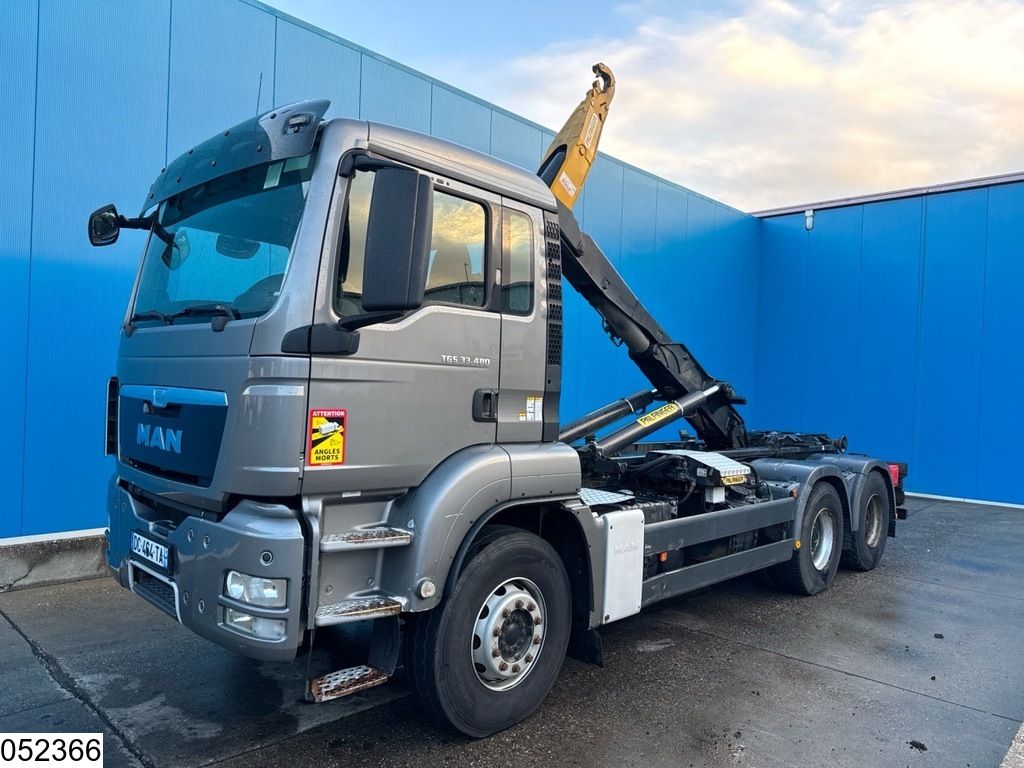 MAN TGS 33 480 6x4, EURO 5, Palfinger, Retarder