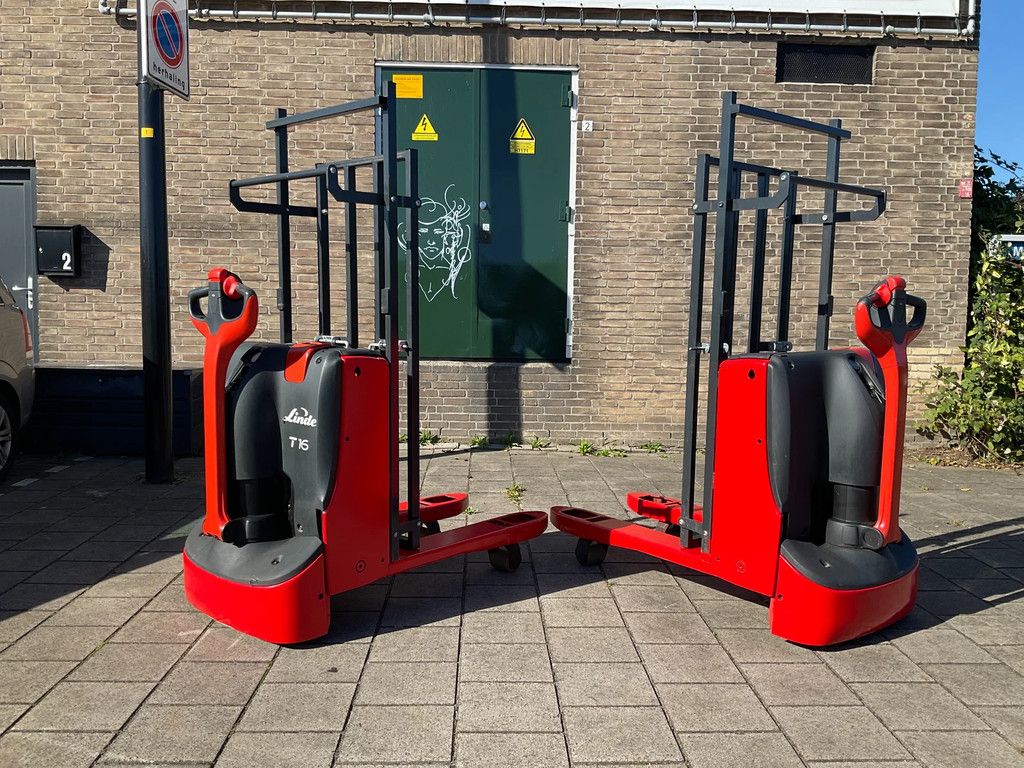 Linde T16 1600KG BREDE PALLETWAGEN / HEFTRUCK