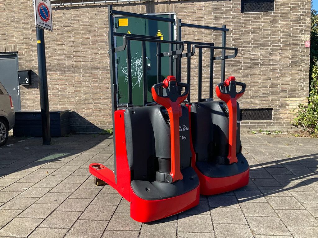 Linde T16 1600KG BREDE PALLETWAGEN / HEFTRUCK