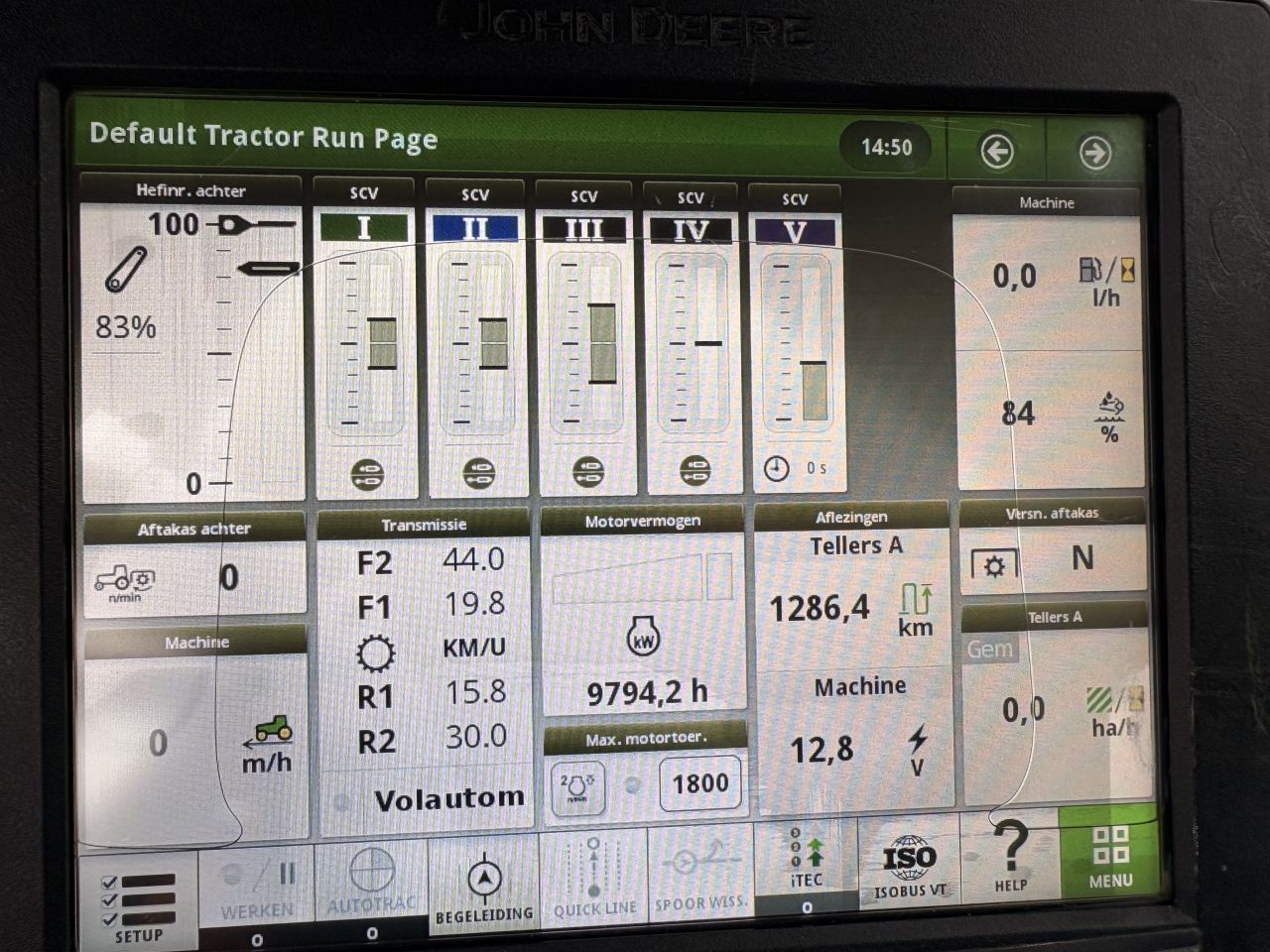 John deere 6215R