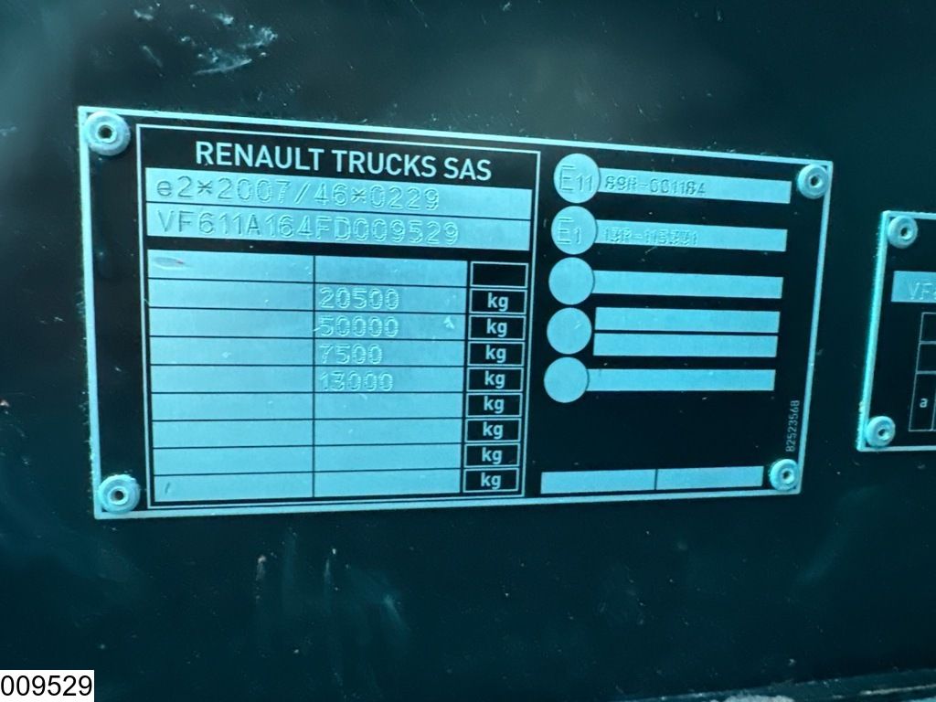 Renault T 460 EURO 6, Hydraulic