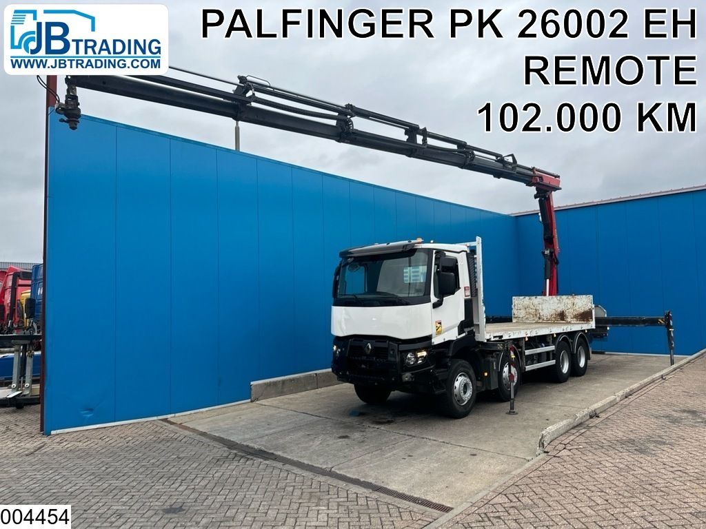 Renault C 430 EURO 6, 8x4, Palfinger, Remote
