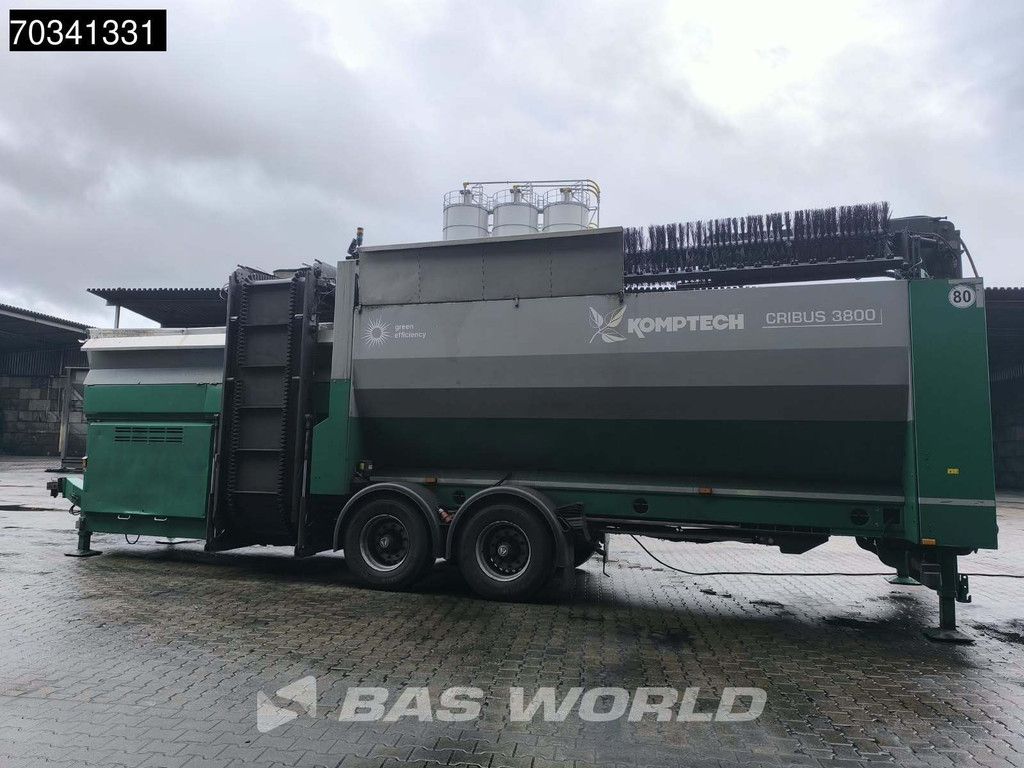 Komptech Cribus 3800 5 x Trommel screen