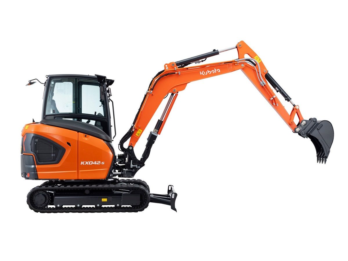 Kubota KX042-5, minigraver, minikraan, BJ2026, Nieuw!