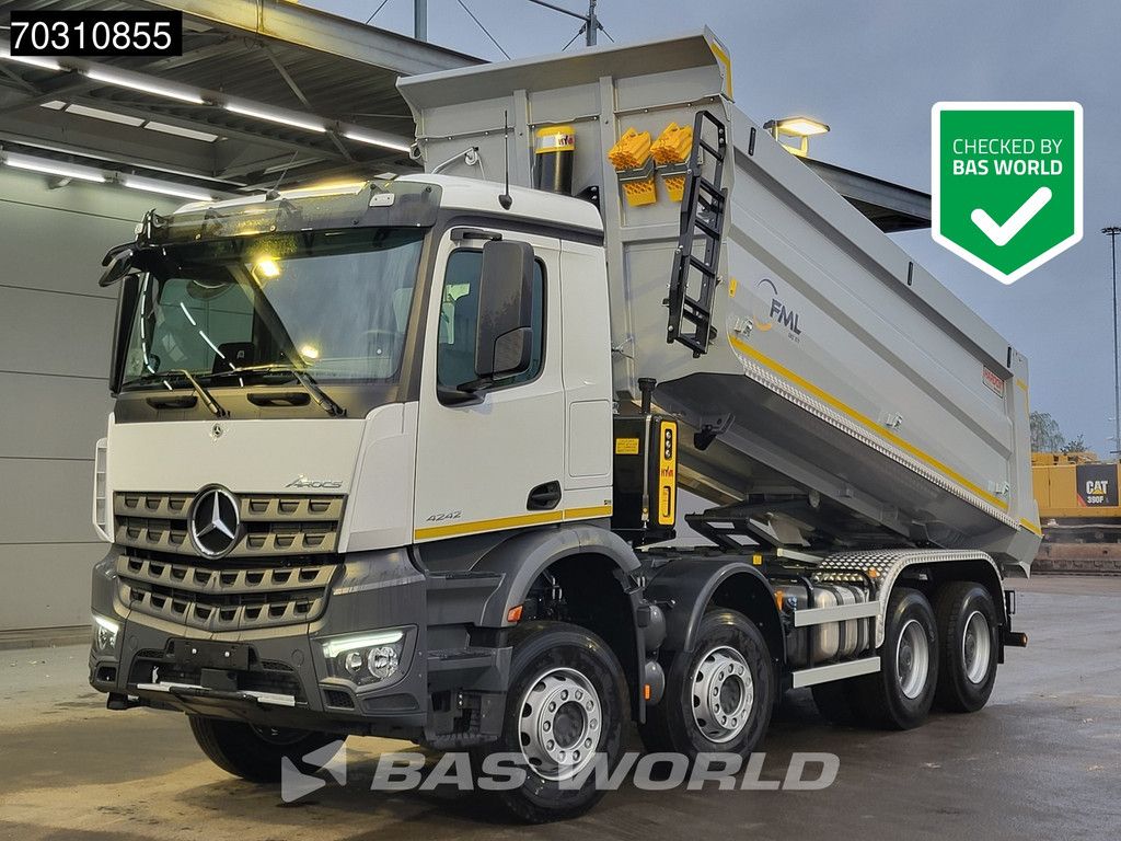 Mercedes Arocs 4242 8X4 NEW! 20m3 Tipper 13-Ltr Engine Full Steel suspension Big-Axle Euro 6