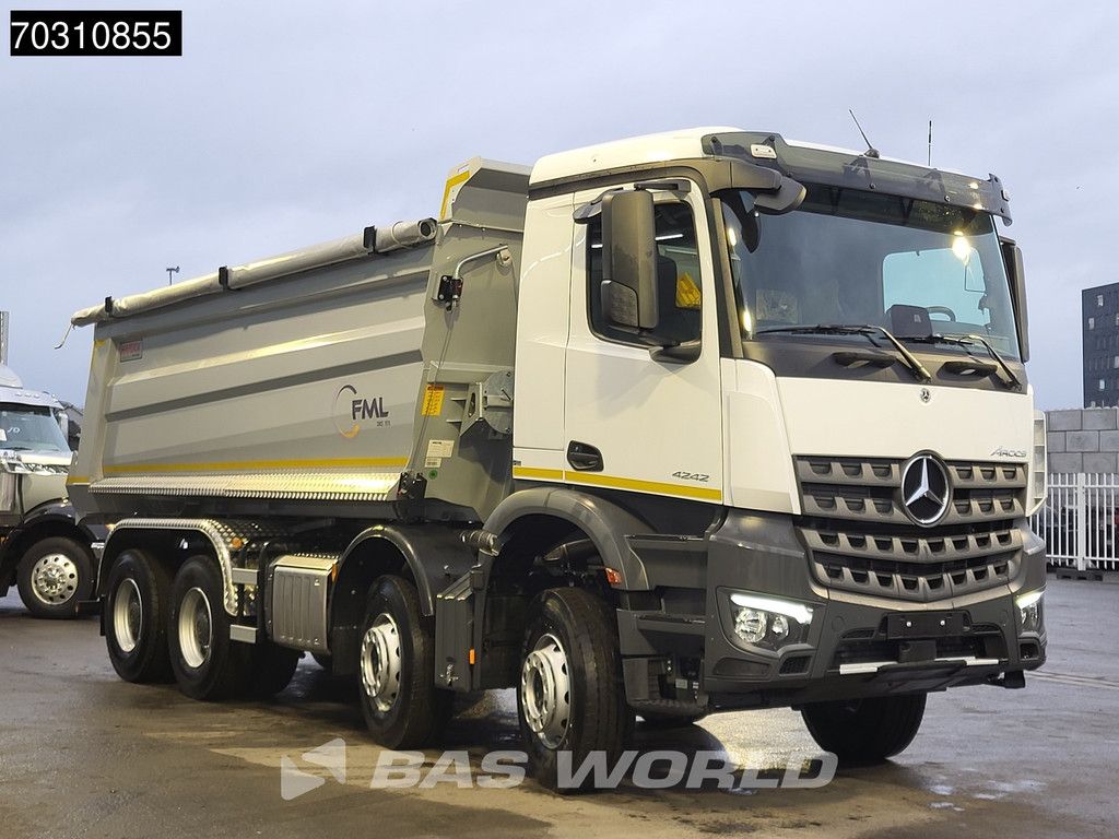 Mercedes Arocs 4242 8X4 NEW! 20m3 Tipper 13-Ltr Engine Full Steel suspension Big-Axle Euro 6