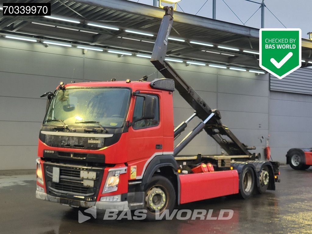 Volvo FM 370 6X2 20tons Gergen containersystem Lift axle ADR Automatic Euro 6