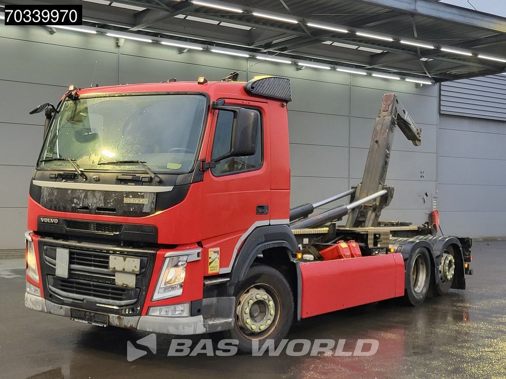 Volvo FM 370 6X2 20tons Gergen containersystem Lift axle ADR Automatic Euro 6