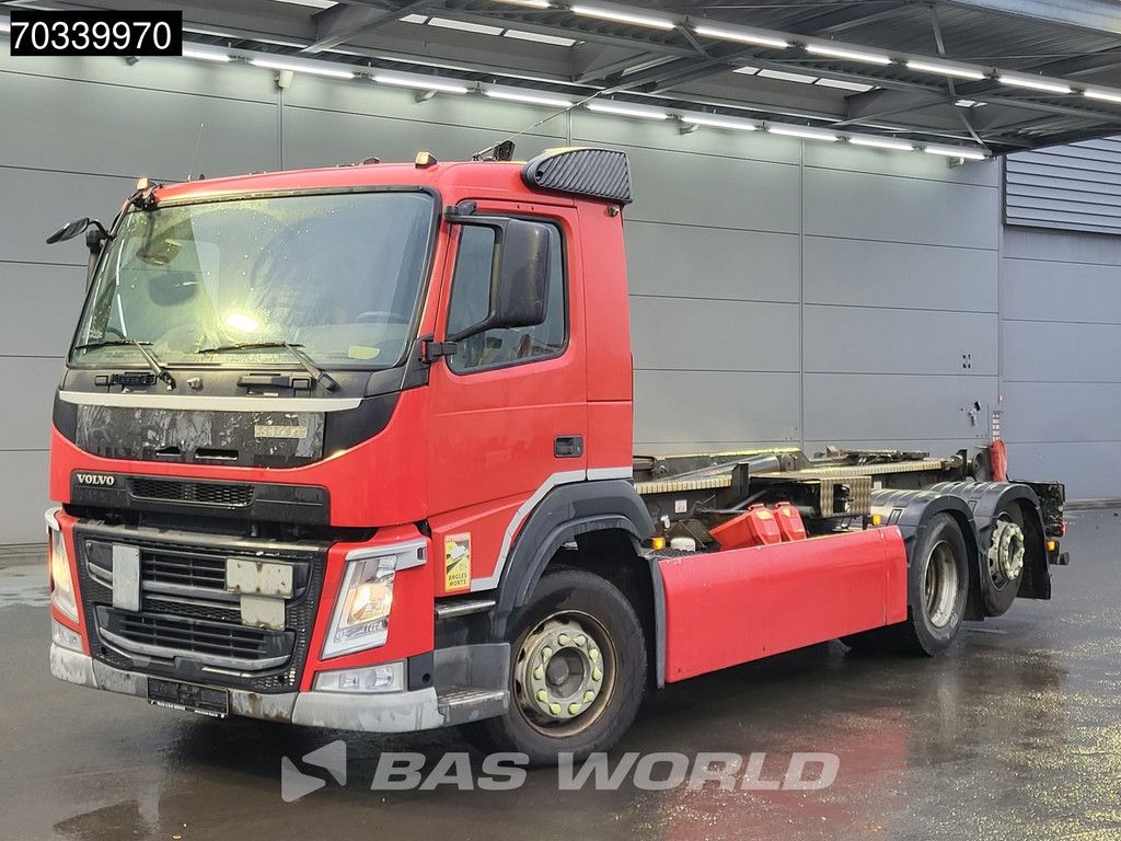 Volvo FM 370 6X2 20tons Gergen containersystem Lift axle ADR Automatic Euro 6