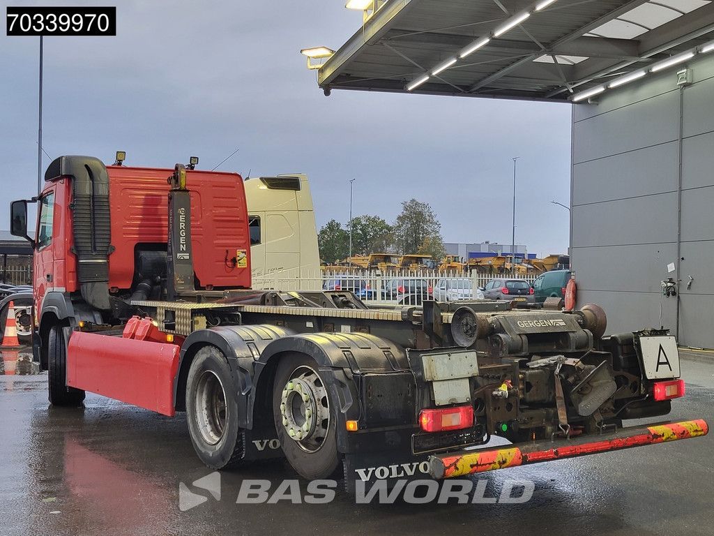 Volvo FM 370 6X2 20tons Gergen containersystem Lift axle ADR Automatic Euro 6