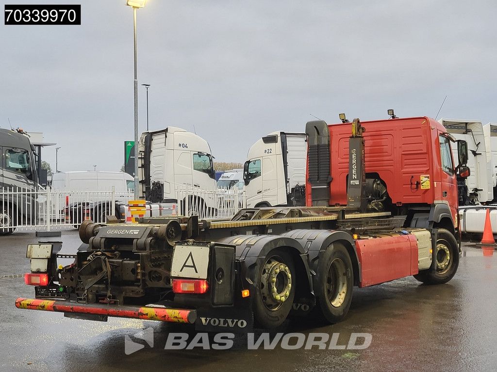 Volvo FM 370 6X2 20tons Gergen containersystem Lift axle ADR Automatic Euro 6