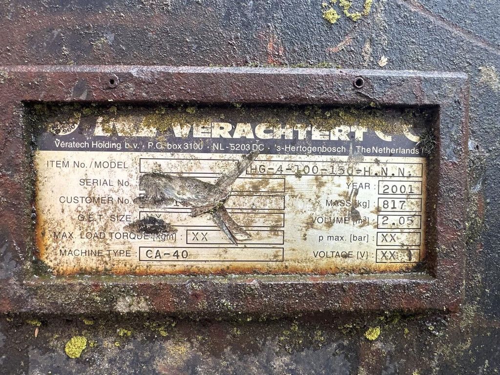 CW 40 excavator bucket