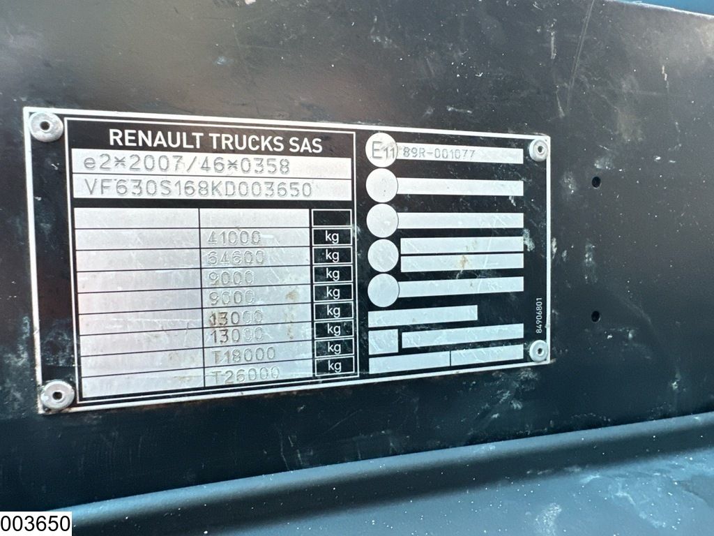 Renault C 430 EURO 6, 8x4, Fassi, Remote