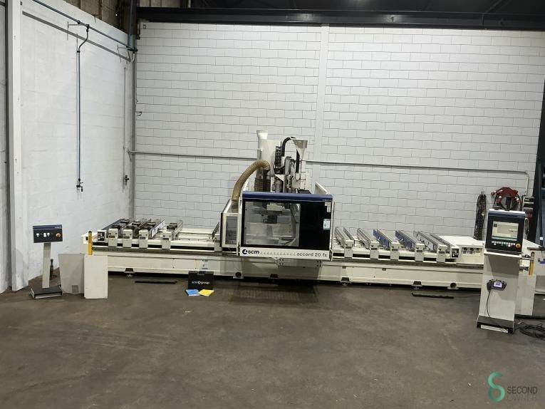 CNC Bewerkingscentra SCM Accord 20 FX 2014 Boorunit 5 Asser