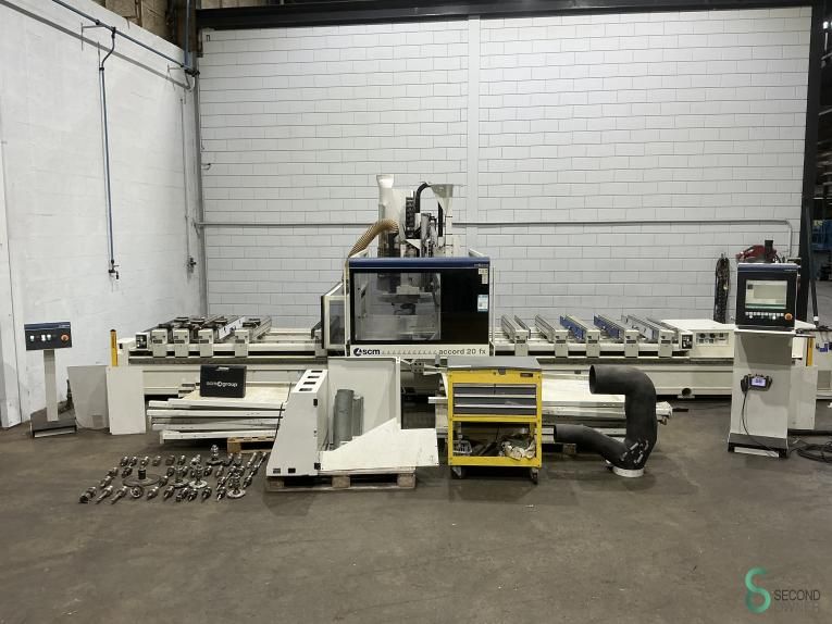 CNC Bewerkingscentra SCM Accord 20 FX 2014 Boorunit 5 Asser