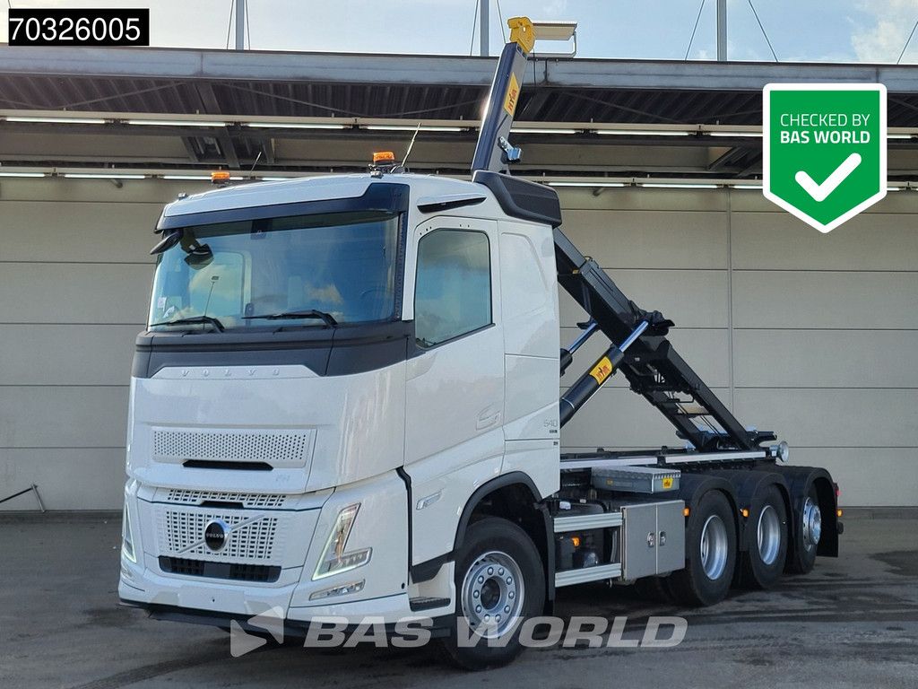 Volvo FH Aero 540 8X4 NEW! HYVA 30-62 S Heavy Durt Containersystem Lift+steering axle VEB+ Euro 6