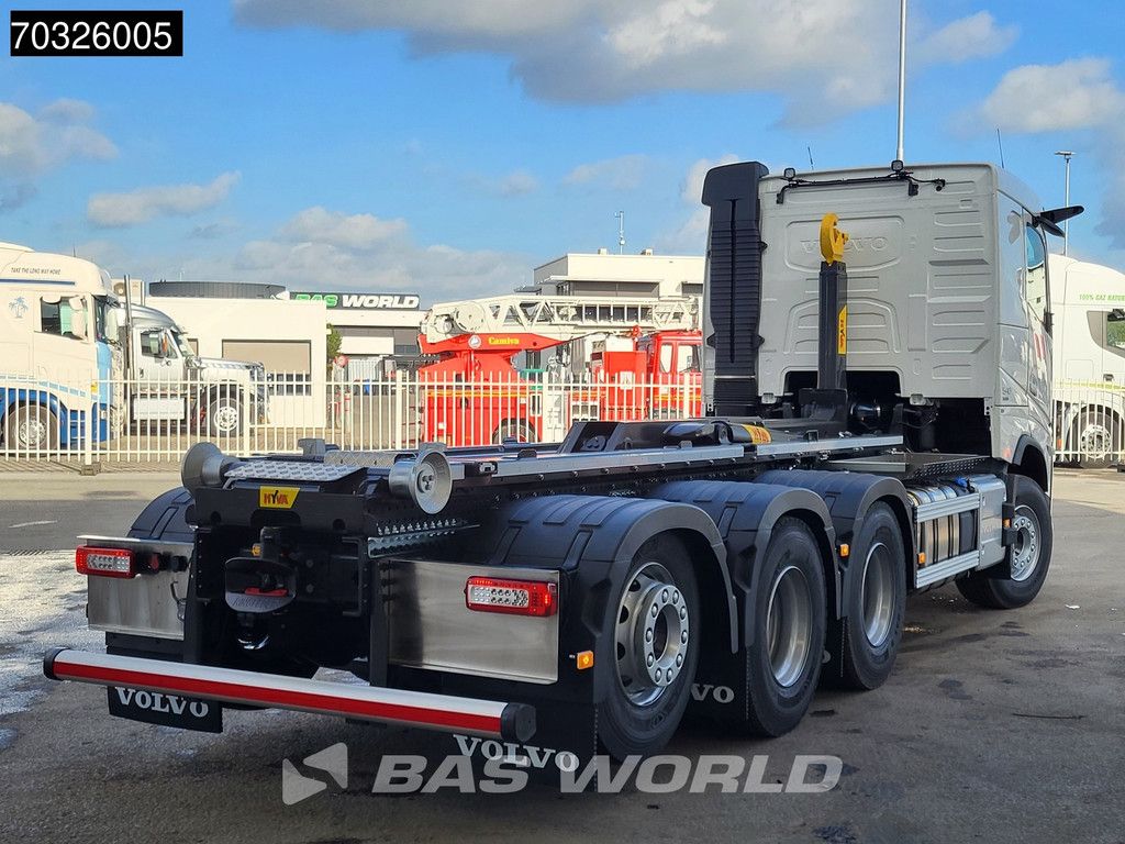 Volvo FH Aero 540 8X4 NEW! HYVA 30-62 S Heavy Durt Containersystem Lift+steering axle VEB+ Euro 6