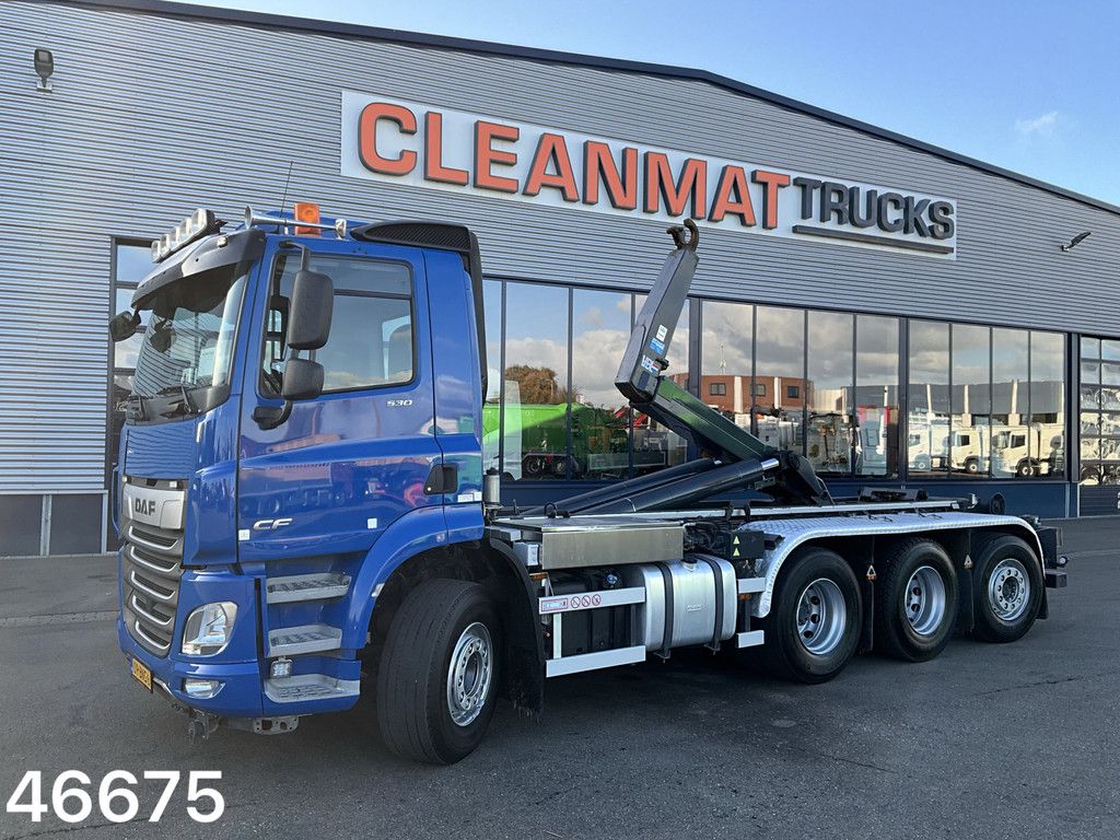 DAF CF 530 8x4 Euro 6 VDL 30 Ton haakarmsysteem