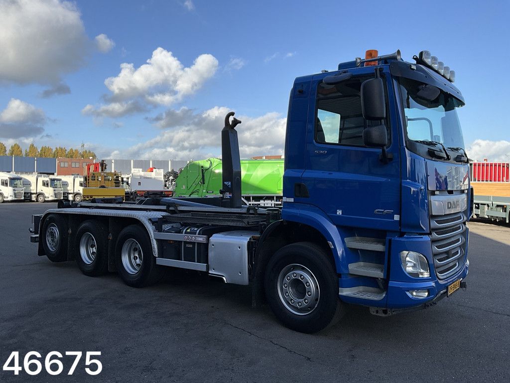 DAF CF 530 8x4 Euro 6 VDL 30 Ton haakarmsysteem