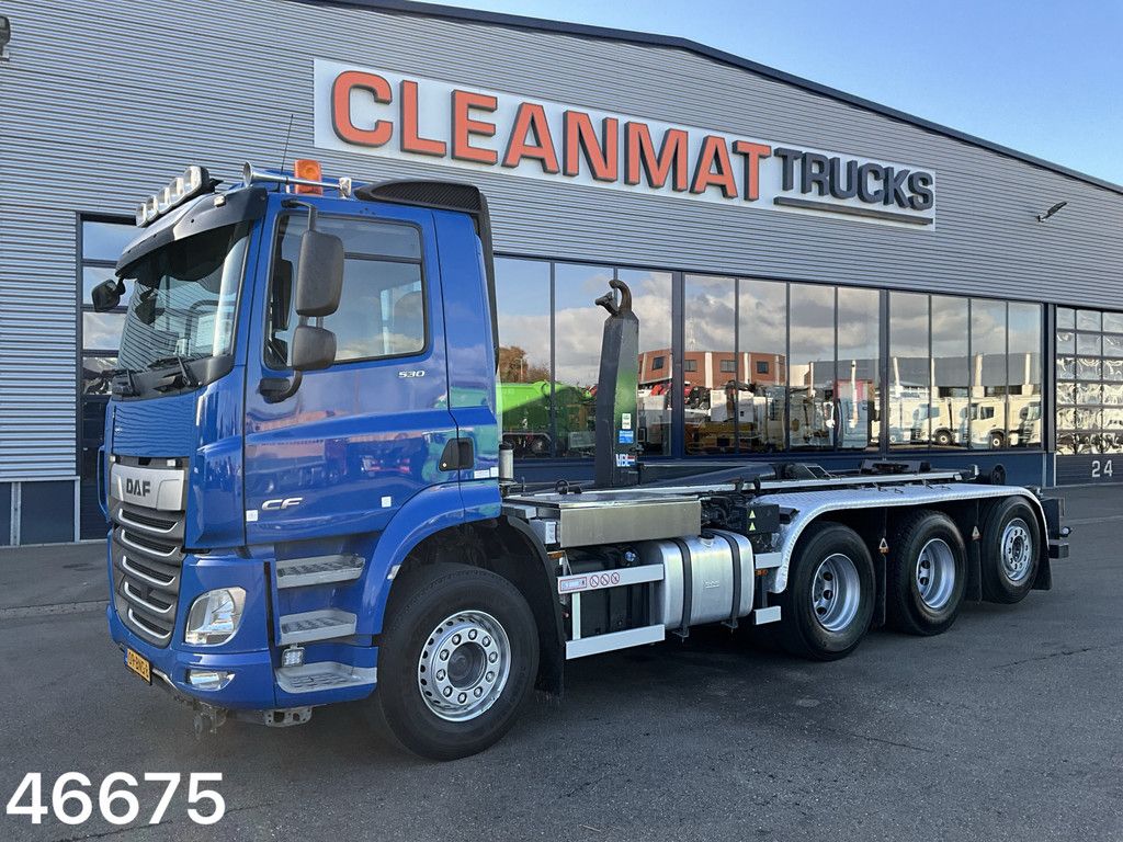 DAF CF 530 8x4 Euro 6 VDL 30 Ton haakarmsysteem