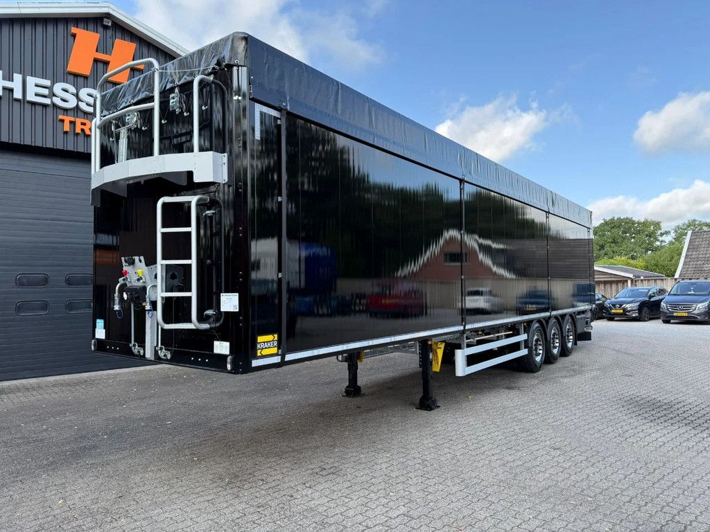 Kraker K-Force 92m3 NIEUW Zwart Liftas 10MM Vloer Aluminium velgen