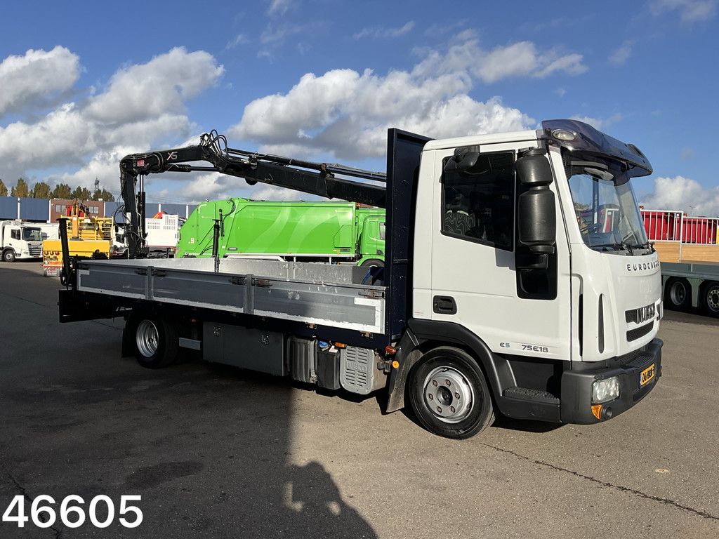 Iveco Eurocargo ML75E18 Hiab 6 Tonmeter laadkraan Just 139.432 km!