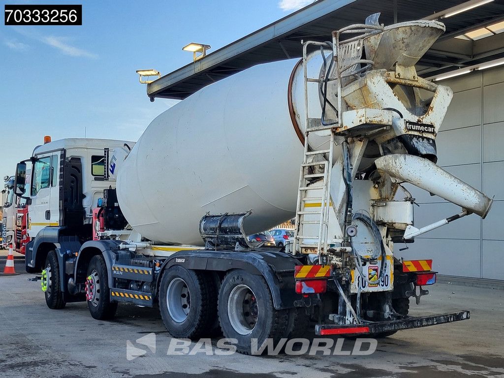 MAN TGS TGS 32.360 8X4 9m3 mixer Full Steel Suspension Automatic Euro 6