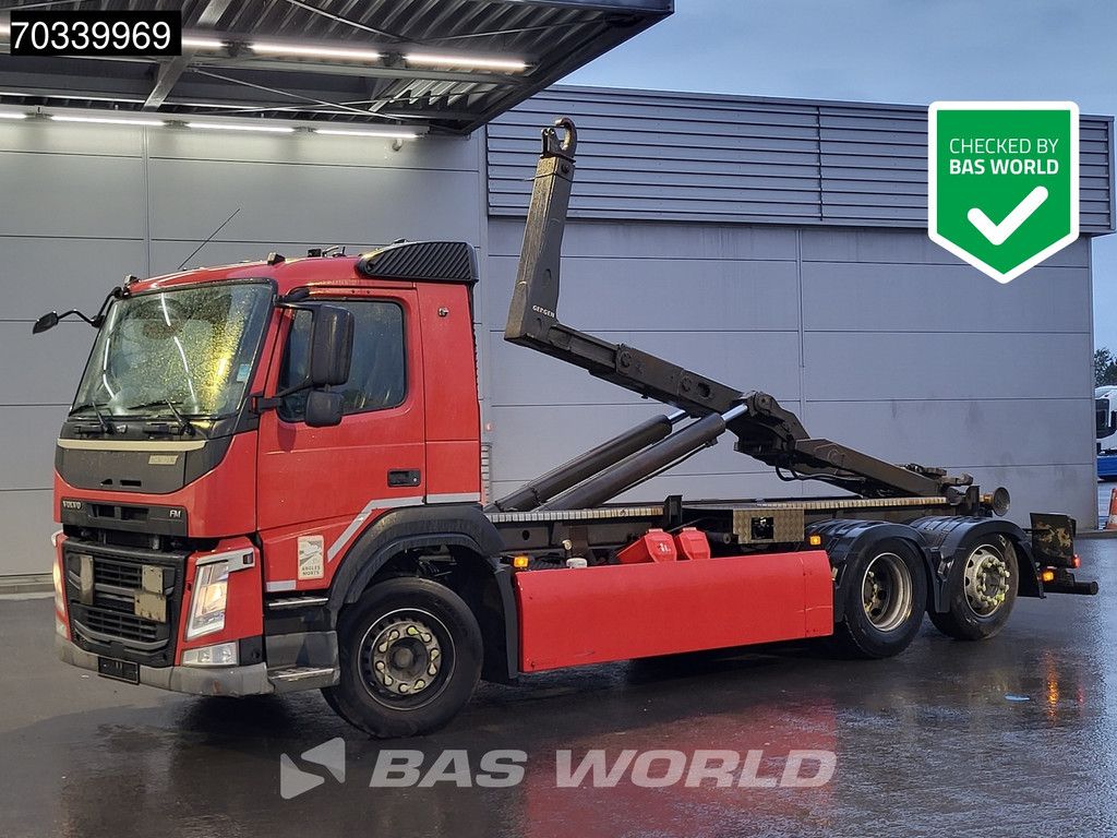 Volvo FM 370 6X2 20 tons containersystem Lift-Axle Automatic Euro 6
