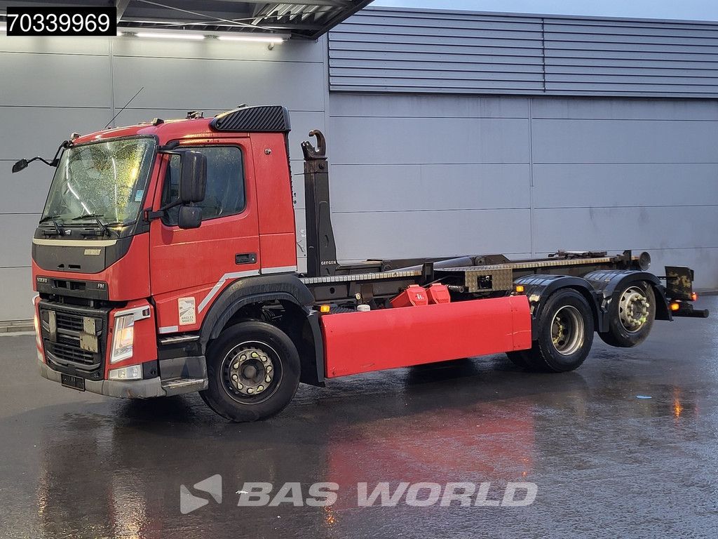 Volvo FM 370 6X2 20 tons containersystem Lift-Axle Automatic Euro 6