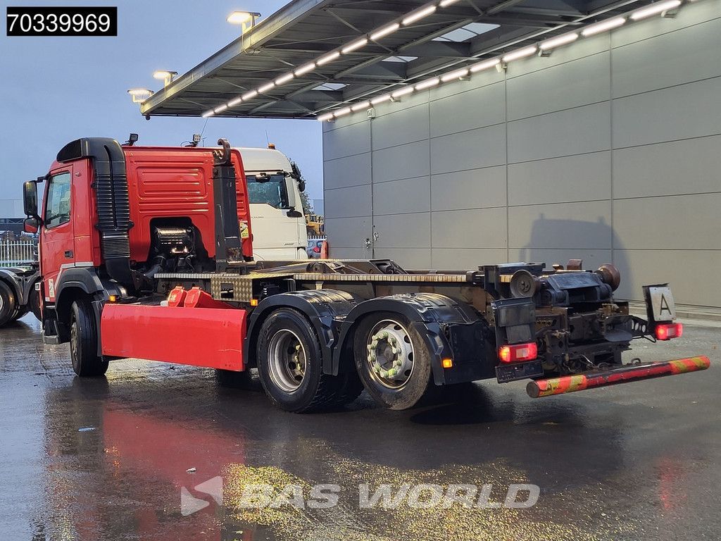 Volvo FM 370 6X2 20 tons containersystem Lift-Axle Automatic Euro 6