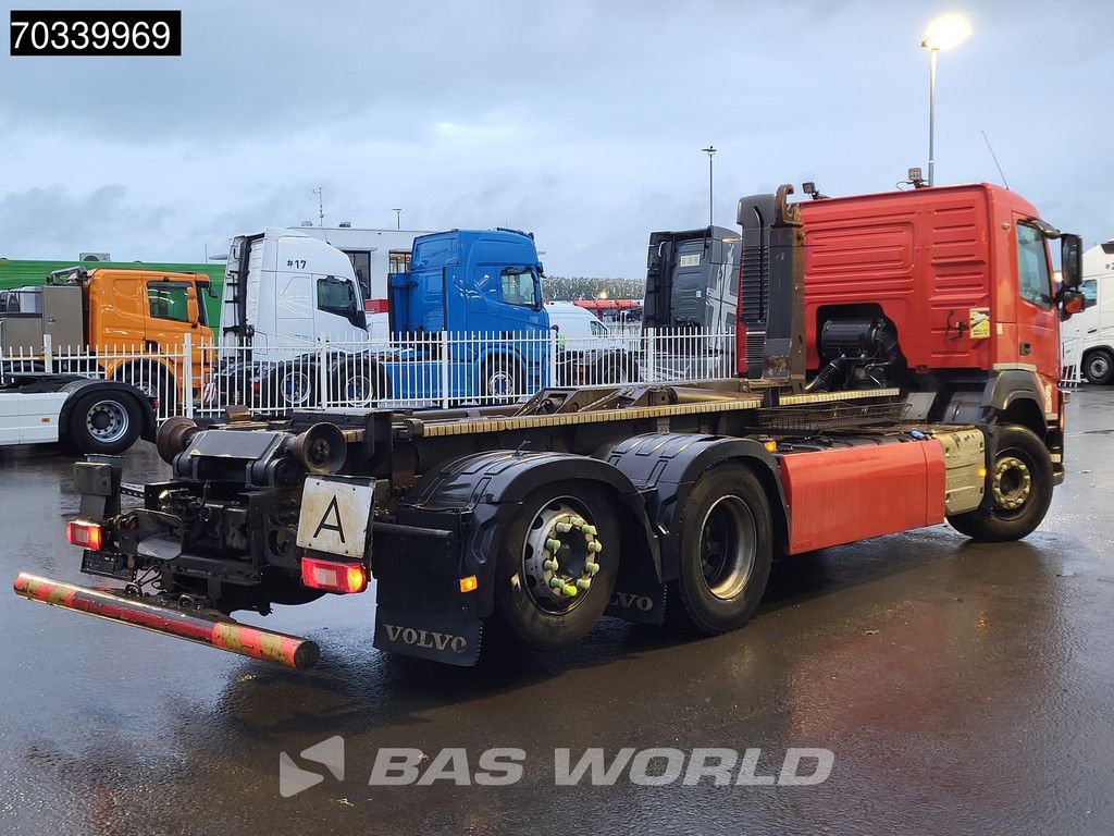 Volvo FM 370 6X2 20 tons containersystem Lift-Axle Automatic Euro 6