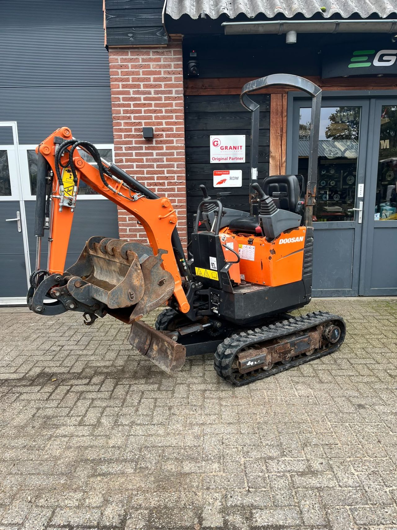 Doosan / Bobcat DX10Z minikraan, minigraver