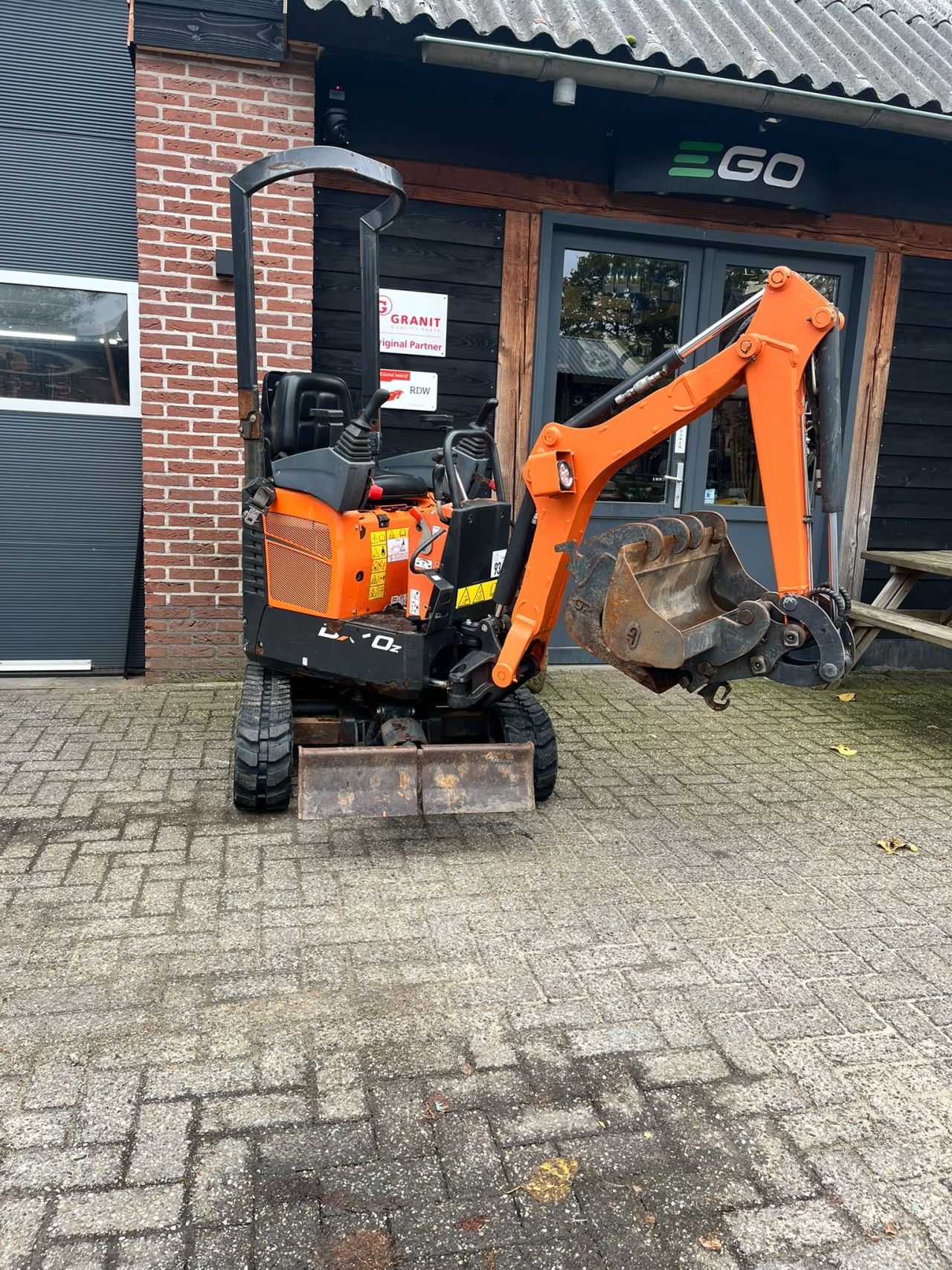 Doosan / Bobcat DX10Z minikraan, minigraver