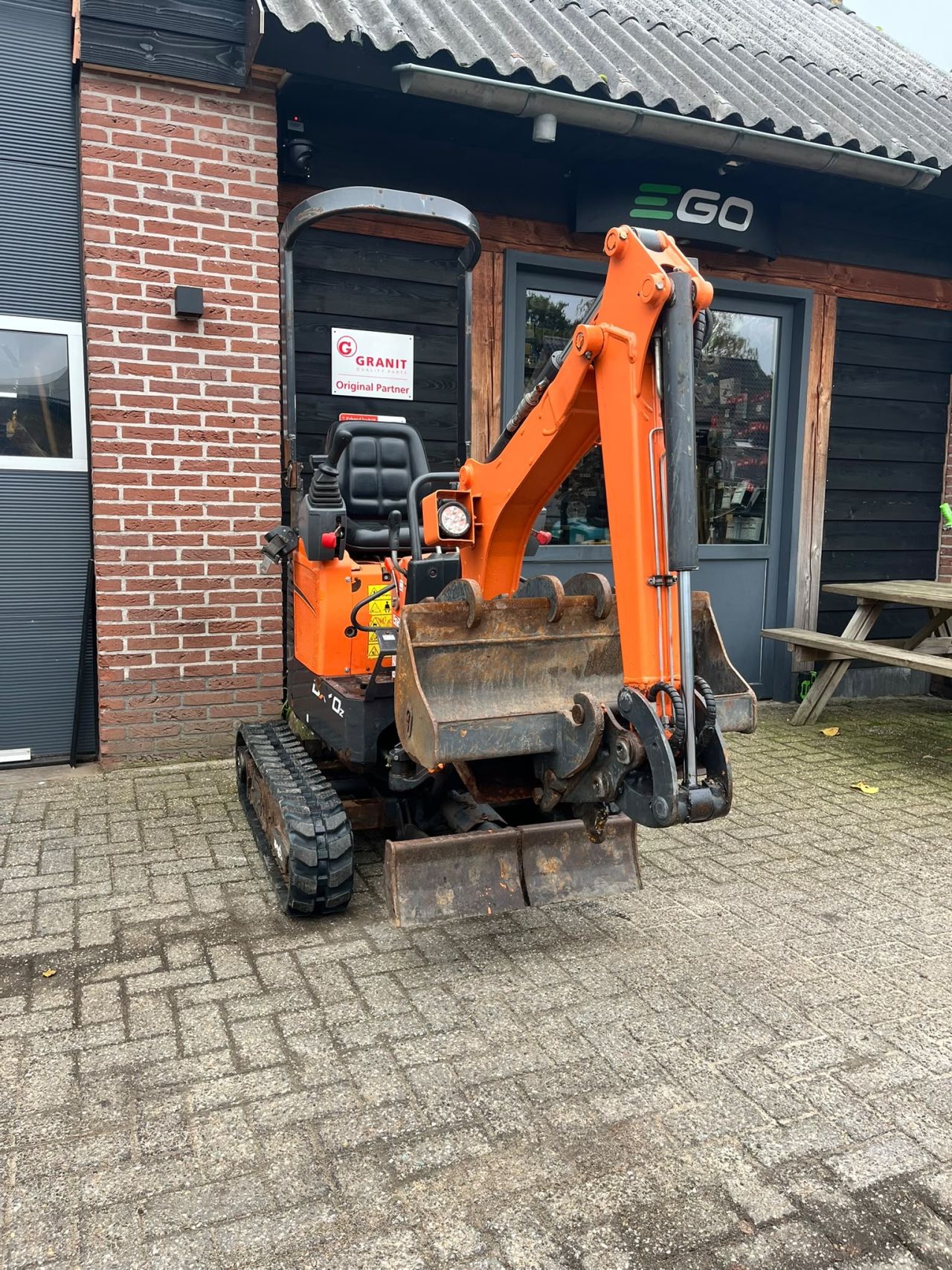 Doosan / Bobcat DX10Z minikraan, minigraver