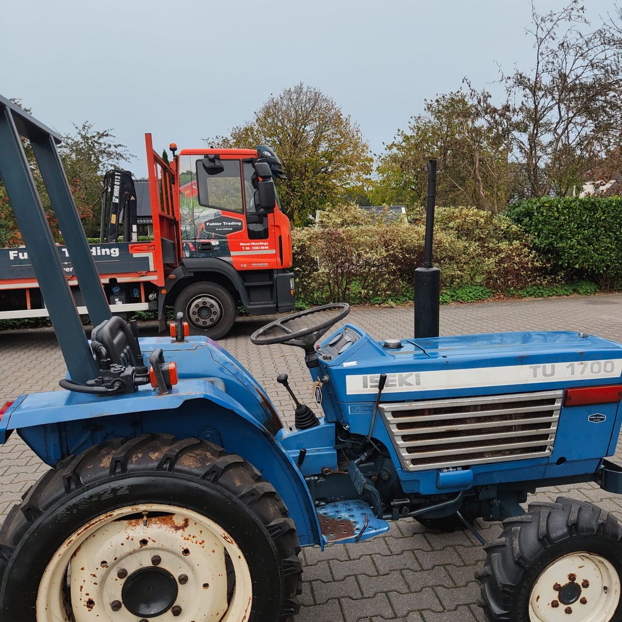 Iseki TU1700 4WD 3550,- MARGE!