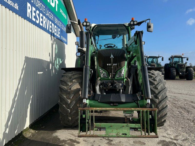 Fendt 720 Vario S4 Profi Plus Med Ålø Q78 Frontlæsser + Luftanlæg